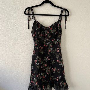 LookSky Ruffle Hem Floral Cami Dress